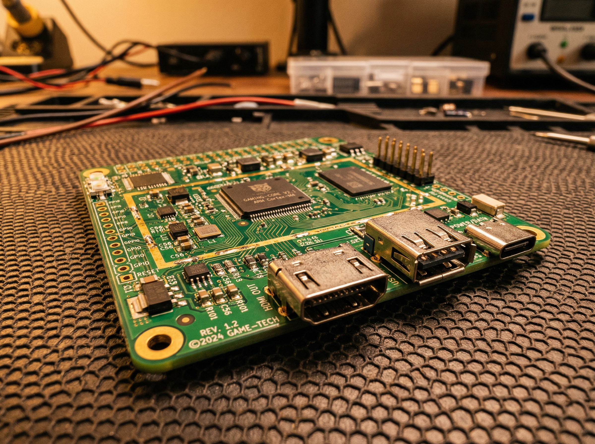 SoftBoard Platine Nahaufnahme